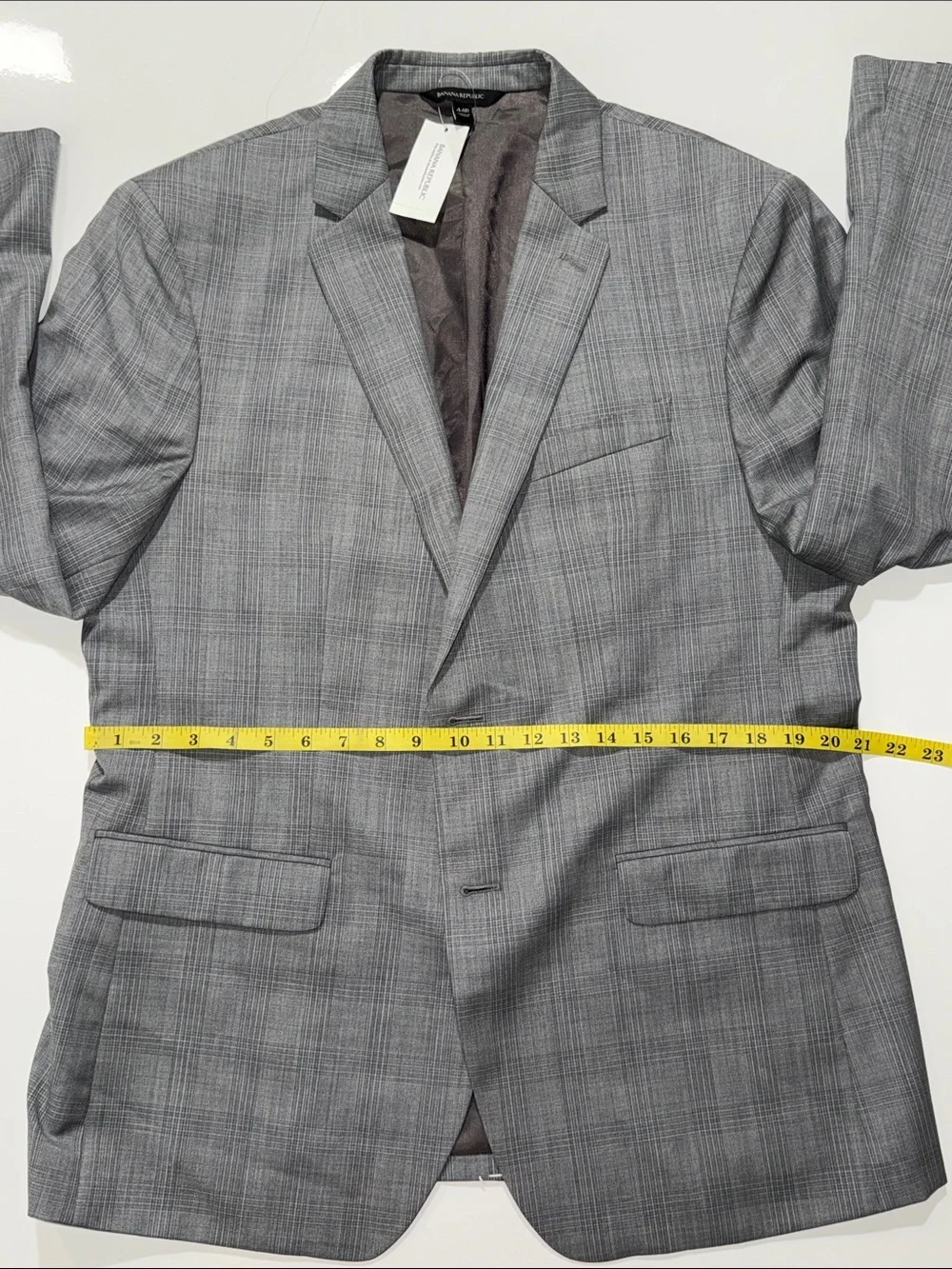 New Banana Republic Men’s Slim Fit Poly Blend Blazer 44R Regular Suit Jacket